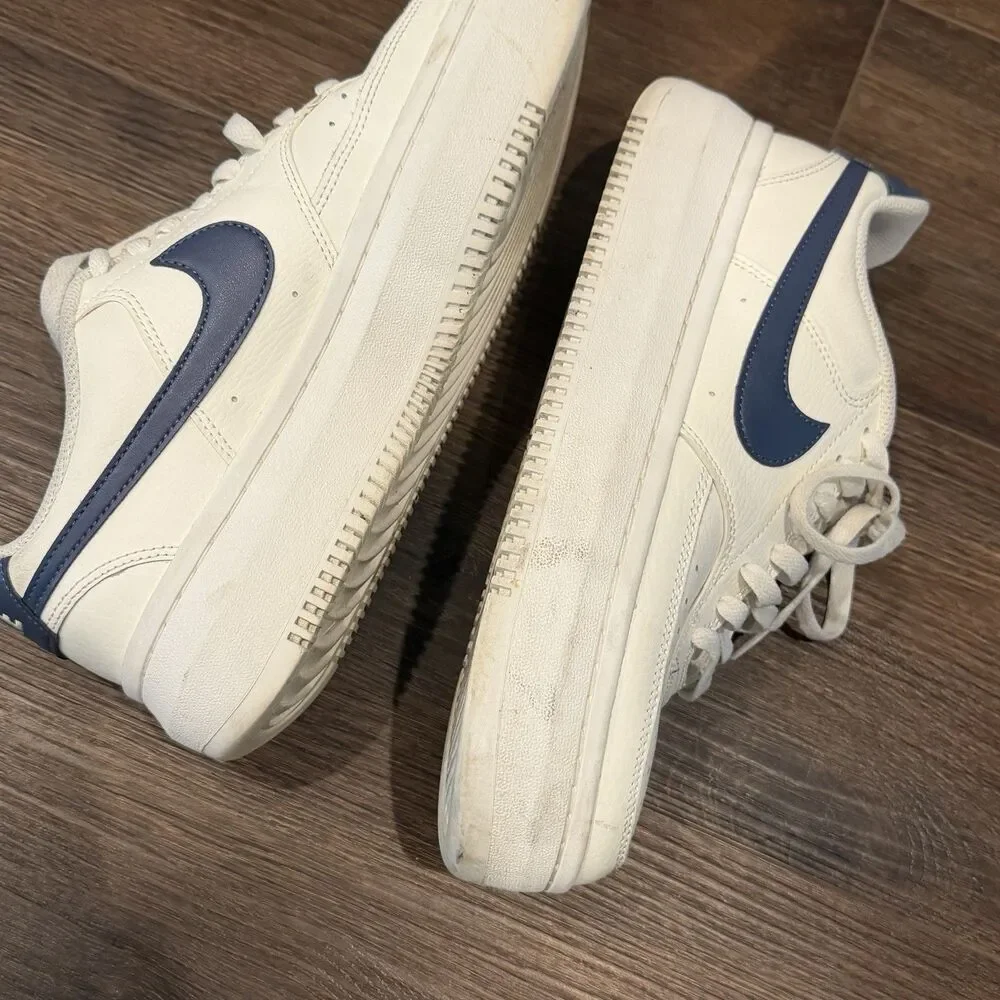 Nike Court Vision Alta Platform Sneakers Sail/Navy